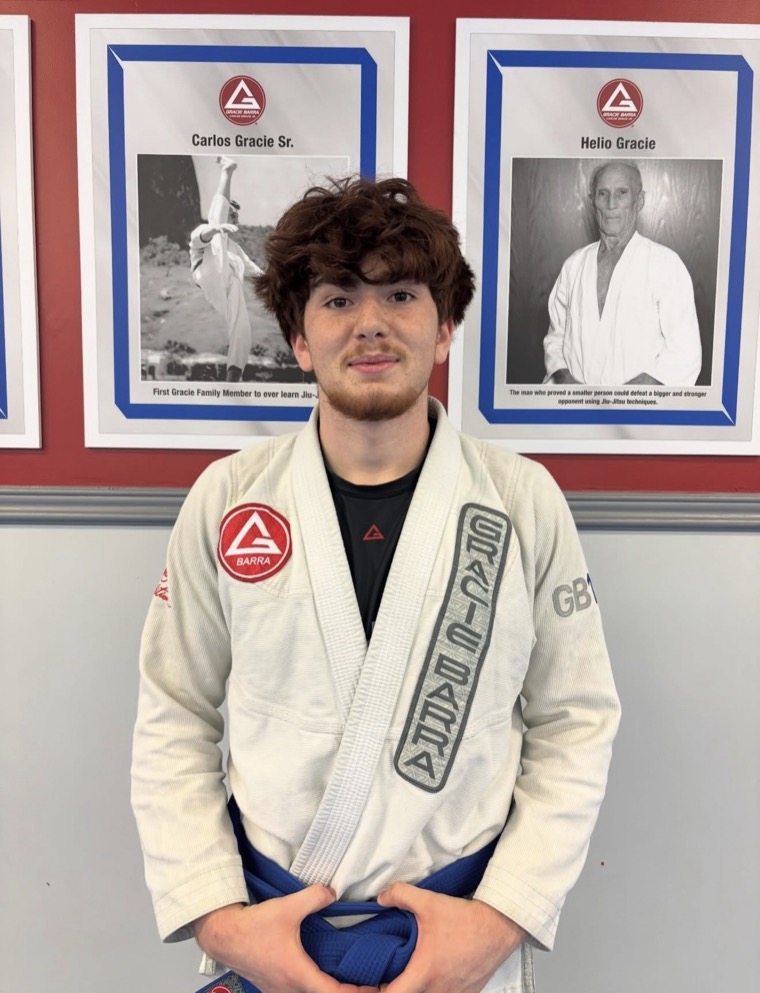 Coach Giuseppe in a Gracie Barra gi at Gracie Barra Manotick