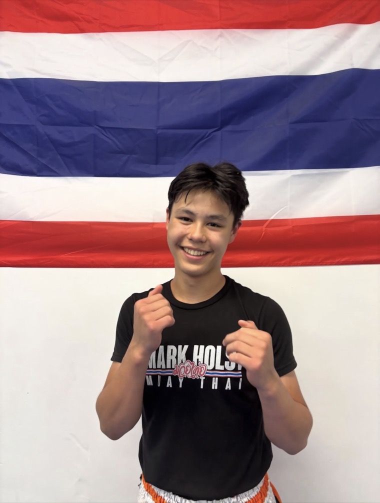 Coach Noel in a Muay Thai shirt at Gracie Barra Manotick