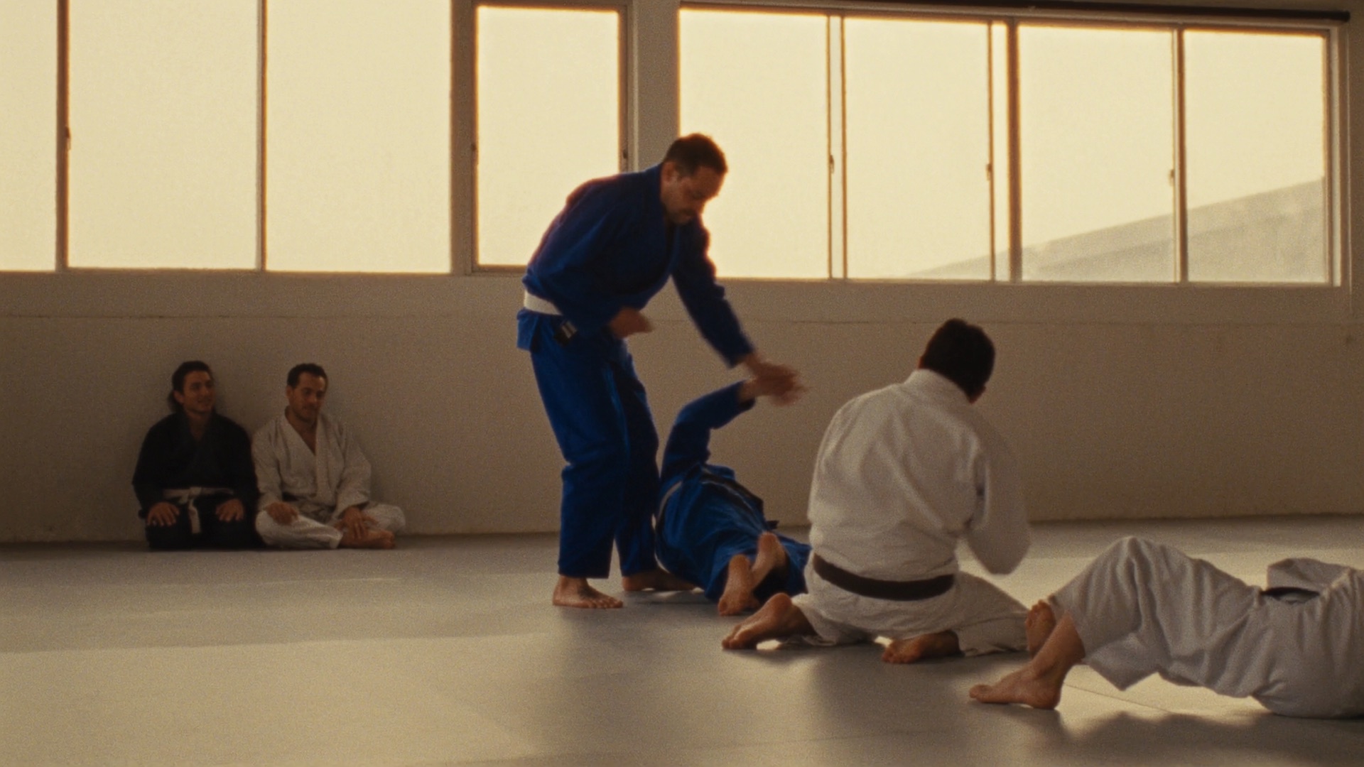 Adults training Brazilian Jiu-Jitsu on the mats at Gracie Barra Manotick